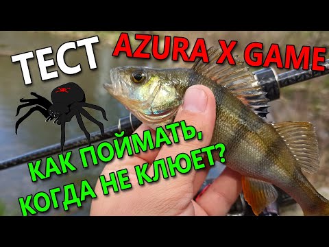 Видео: КАК ЛОВИТЬ ОКУНЯ НА СПИННИНГ, КОГДА СОВСЕМ НЕ КЛЮЕТ! Рыбалка на спиннинг 2020. Тест AZURA X GAME