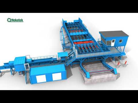Видео: Hekotek линия сортировки бревен