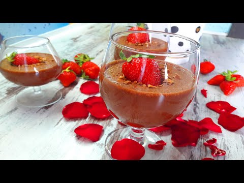 Видео: Шоколадный мусс из аквафабы bellissima👌