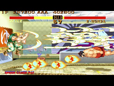Видео: Street Fighter 2: Удивительные бои Guile в Thunder Magic Edition 60ᶠᵖˢ HDR