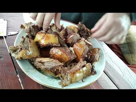 Видео: УТКА В КАЗАНЕ НА КОСТРЕ