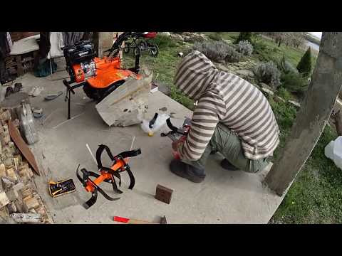 Видео: Купил мотоблок Forte 1050GS.Обзор,распаковка,сборка и тест.