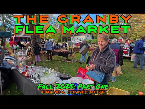 Видео: Блошиный рынок Грэнби: уникальные находки и одни из лучших цен, которые я когда-либо видел! Осень...