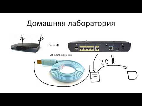 Видео: Компьютерные уроки/Уроки Cisco/CCNA 200-301 (часть1) Урок 17  (подключение по консоли)