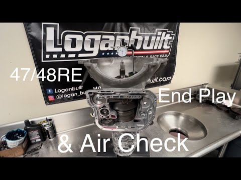 Видео: Набор для самостоятельной сборки Loganbuilt 47/48re, шаг 11: люфт и проверка на герметичность