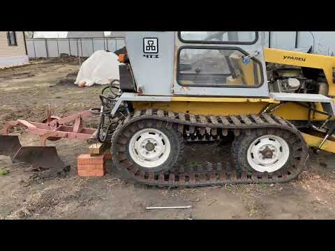 Видео: Т-02.03 Уралец. Первая вспашка и ремонт бортовой!