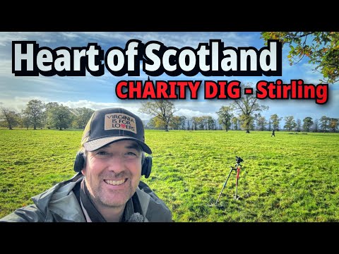 Видео: Металлоискатель Исторический Стерлинг – Благотворительная акция «Сердце Шотландии»!