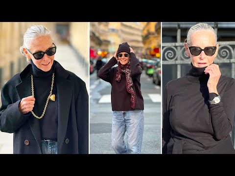 Видео: Ей 75, но она затмевает ✨молодых модниц | Классические советы для женщин 50+
