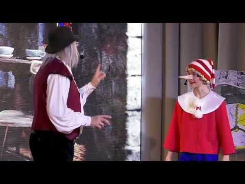 Видео: Новогодняя сказка Золотой ключик