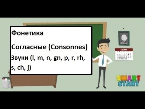 Видео: Урок 8 - Французская фонетика - Звуки (l, m, n, gn, p, r, rh, s, ch, j)