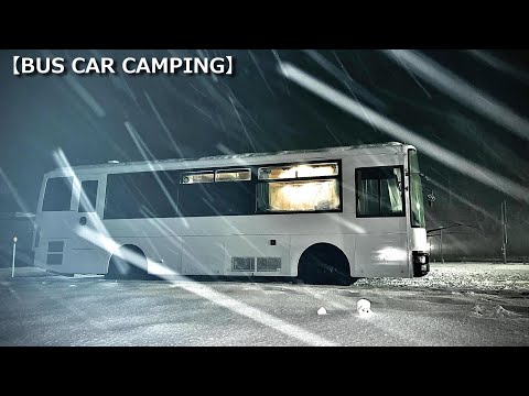 Видео: Автомобильный кемпинг в метель | Застрял на ночь в снегу в автодоме