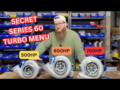 Видео: ОГРОМНЫЕ турбины Garrett OEM+ для двигателей Detroit Series 60