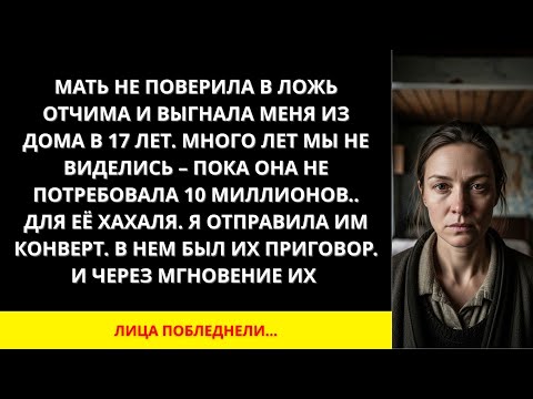 Видео: Я ПЛАКАЛ, ЧИТАЯ! МАТЬ ВЫГНАЛА В 17, ТРЕБУЕТ 10 МЛН ДЛЯ ХАХАЛЯ. ОТПРАВИЛА КОНВЕРТ - ПОБЛЕДНЕЛИ!
