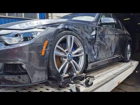 Видео: Починили BMW F30 после аварии