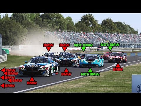 Видео: Sim Racing, White Bread Edition — Le Mans Ultimate LMGT3 в онлайн-гонке Monza