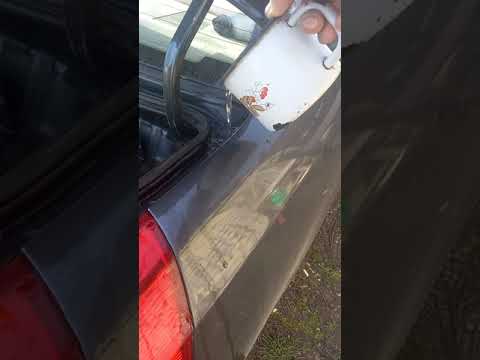 Видео: Попадание воды в багажник  Вортекс Эстина ( Чери Фора ) и ее устранение