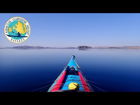Видео: Зимний каякинг на остров Клыкова, Владивосток