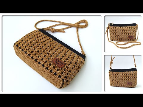 Видео: ПРОСТОЙ РУКОВОДСТВО ПО ВЯЗАНИЮ СУМКИ КРЮЧКОМ ДЛЯ НАЧИНАЮЩИХ