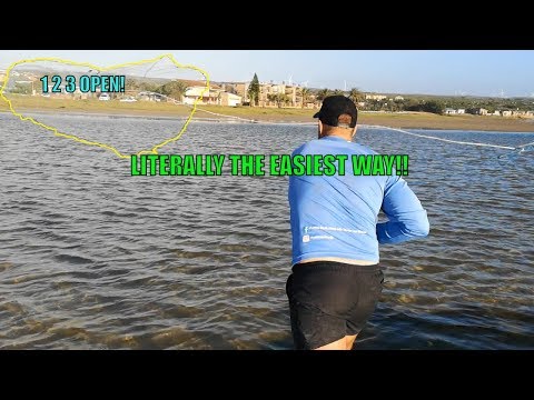 Видео: Как забросить кастинговую сеть! Это, по сути, ПРОСТЕЙШИЙ СПОСОБ!