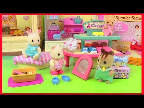 Видео: НОВЫЙ НАБОР МОДНАЯ ОБУВЬ  для Сильваниан Фэмилис 74 серия Kikityki