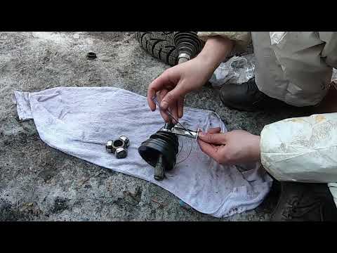 Видео: Замена пыльника внутреннего шруса тойота королла 150