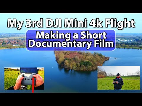 Видео: Дрон DJI Mini 4K в моем третьем полете