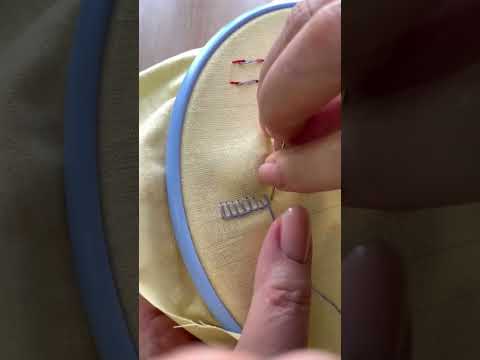 Видео: петельный шов