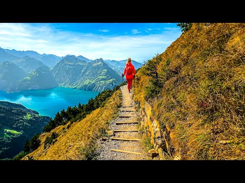Видео: Прогулка по самому грандиозному походу по хребту Швейцарии 🇨🇭 Штос - Фрональпшток