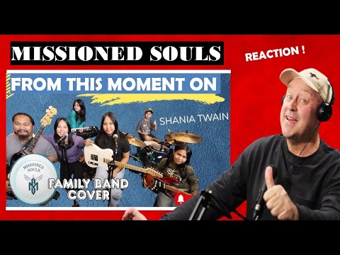 Видео: Missioned Souls - From This Moment On - Reaction (кавер Шанайи Твейн)