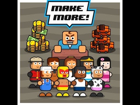 Видео: Играем в игру Make More!!!