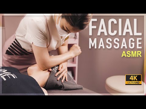 Видео: ASMR / 😪 корейский массаж лица для глубокого сна