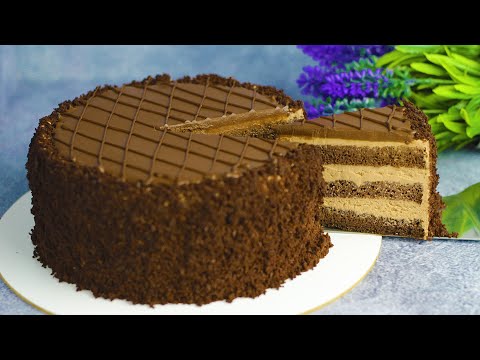 Видео: ПП торт Прага! Низкокалорийный рецепт без глютена, без сахара!