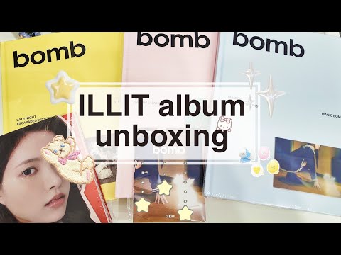 Видео: ★°распаковка сета альбомов illit bomb°★|illit bomb album unboxing 