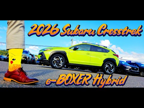 Видео: 2026 Subaru Crosstrek Hybrid e-BOXER ЦИТРУС-ЖЕЛТЫЙ 26CT0678