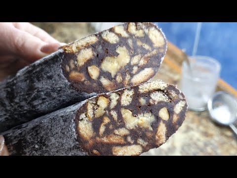 Видео: Шоколадная колбаска, старый советский рецепт, просто и вкусно