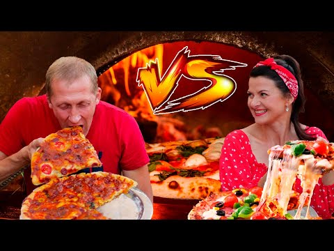 Видео: Батл: веганская vs мясная пицца: Кто станет победителем?