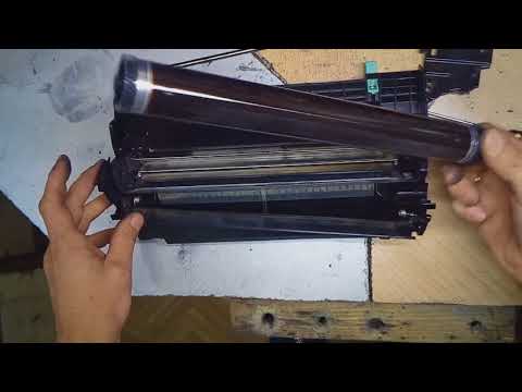 Видео: Ремонт барабан картриджа Kyocera DK 150 170 от 1030MFP, M2030DN,1320D,1035MFP, M2035DN,P2035d