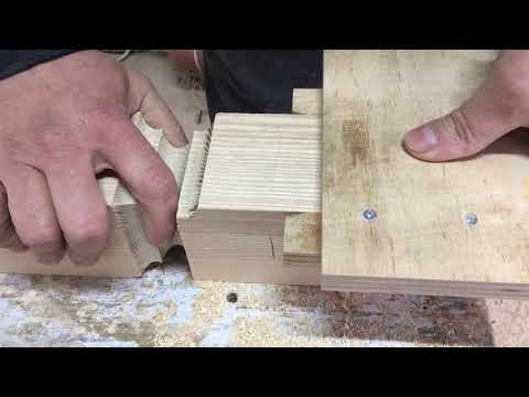 Видео: Ножки до стола. Фрезерование попутное и обычное. Без сколов.