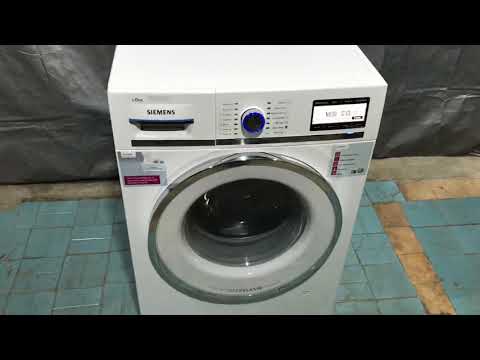 Видео: Стиральная машина Siemens IQ800 I-Dos. Модель:WM16Y890EU