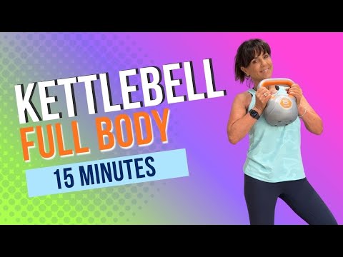 Видео: 15-минутная тренировка с гирей на всё тело для женщин старше 50 лет | Сила, равновесие и энергия ...