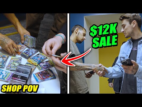 Видео: КАК ВЫГЛЯДИТ РАСПРОДАЖА ПОКЕМОНОВ НА 12 ТЫСЯЧ ДОЛЛАРОВ — ТОЧКА ЗРЕНИЯ МАГАЗИНА