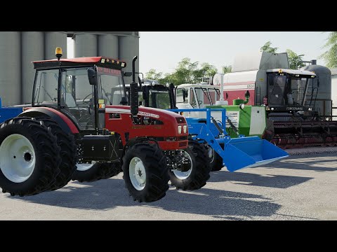 Видео: КУПИЛ НОВУЮ ТЕХНИКУ В КОЛХОЗ! FARMING SIMULATOR 19