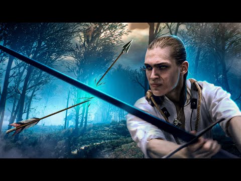 Видео: Можно ли отбивать стрелы мечом как в Ведьмак 3