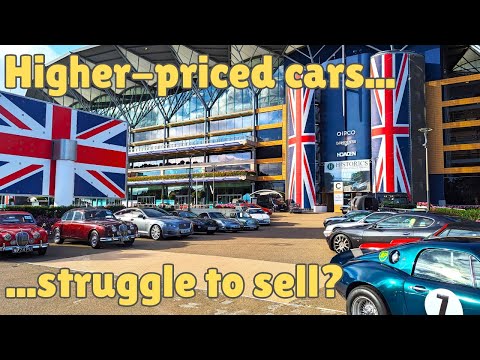 Видео: Исторические аукционы. Распродажа классических автомобилей (Ипподром Аскот, часть 1, с указанием ...