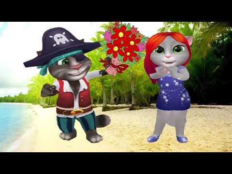 Видео: МОЙ ГОВОРЯЩИЙ ТОМ И ГОВОРЯЩАЯ АНДЖЕЛА Морская прогулка в летний день