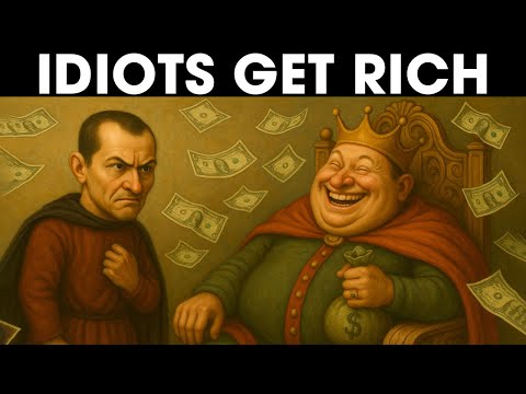 Видео: Почему люди глупее вас продолжают богатеть — жестокая правда Макиавелли