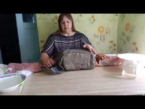 Видео: как приготовить глину для лепки.
