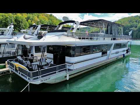 Видео: 1996 Norris Yachts 16 x 74WB алюминиевый корпус (4 спальни/2 ванные комнаты) продается на озере Н...
