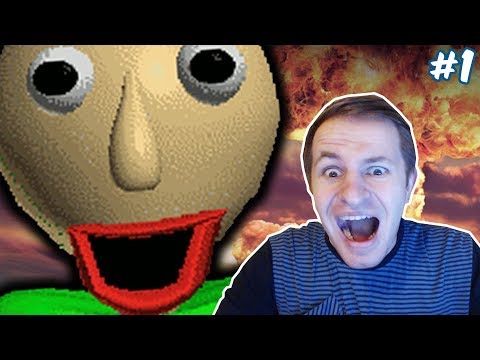 Видео: ШКОЛЬНЫЙ УЧИТЕЛЬ С ЛИНЕЙКОЙ БАЛДИ - Baldi's Basics in Education and Learning #1