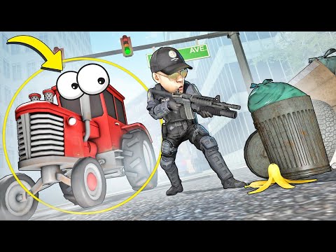 Видео: НИЧЕГО ПОДОЗРИТЕЛЬНОГО, Я ПРОСТО ГИГАНТСКИЙ АВТОМОБИЛЬ! ПРЯТКИ В PROP AND SEEK.